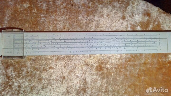 Логарифмическая линейка СССР