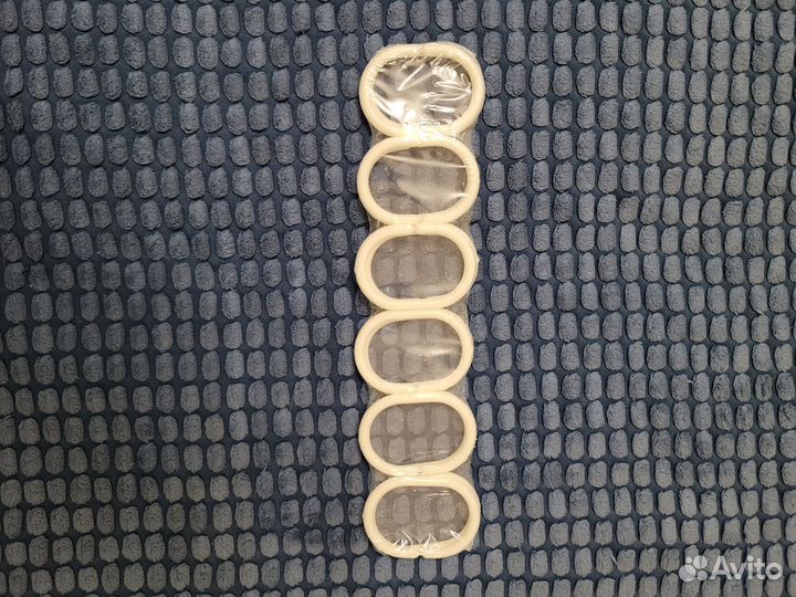 Набор колец для штор в ванной