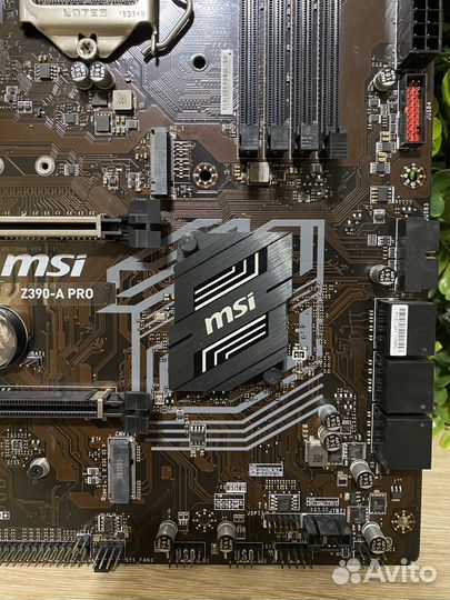 Мат. плата MSI Z390-A PRO сокет 1151 V2