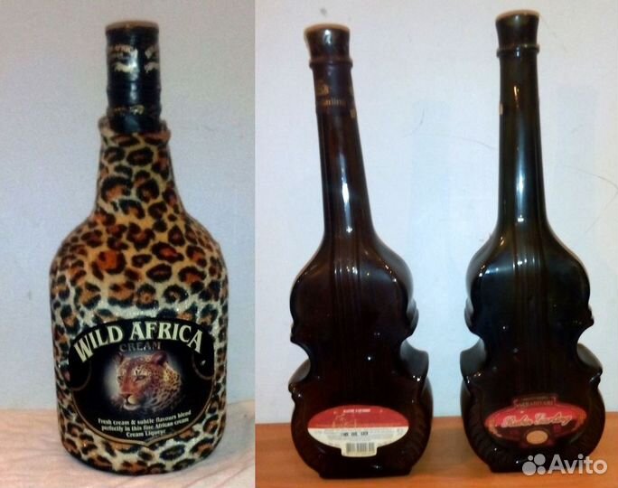 Бутылка пустая, ящик, тубус