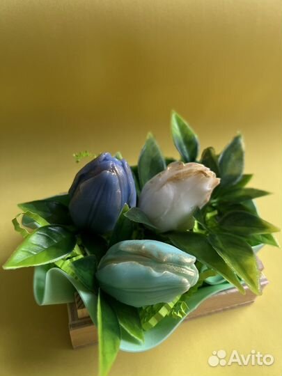 Мыльные букеты