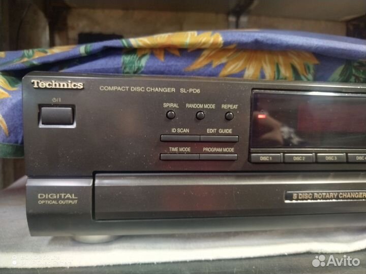 Cd чейнджер technics SL PD6