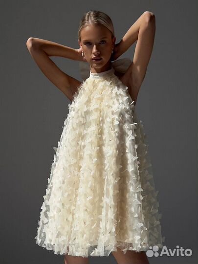 Красивое воздушное платье