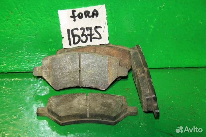 Колодки тормозные chery fora A21 передние