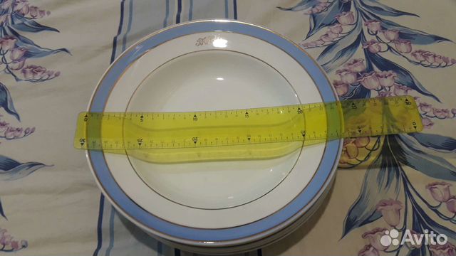 Тарелки большие зик Конаково