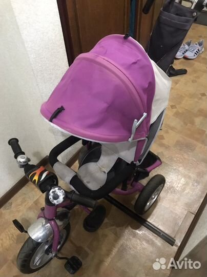 Детский велосипед с ручкой