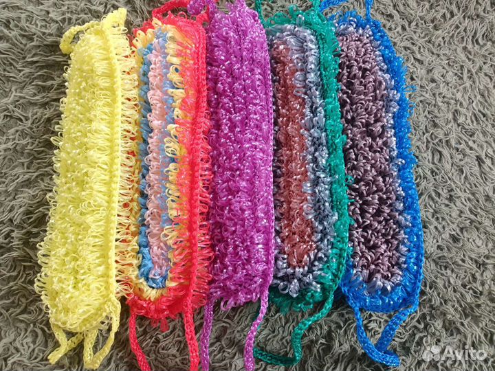 Мочалка ручной работы