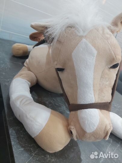 Большая мягкая игрушка,лошадь 120 см