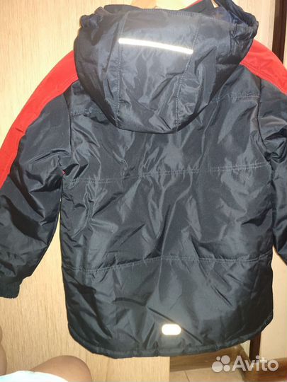 Куртка зимняя для мальчика 140