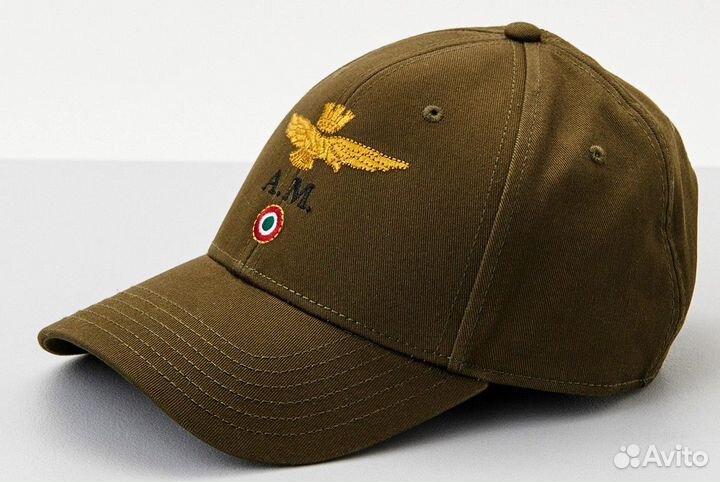Бейсболка Aeronautica Militare хаки новая Италия