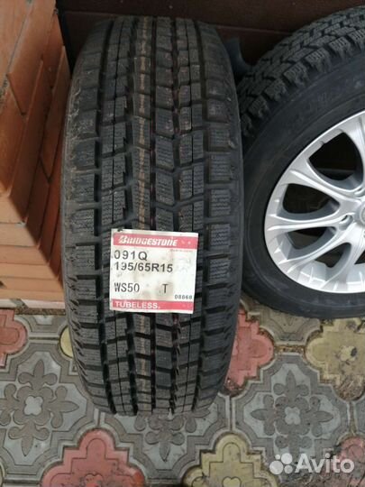 Bridgestone Blizzak ws 50 r 15 195 65 на литье