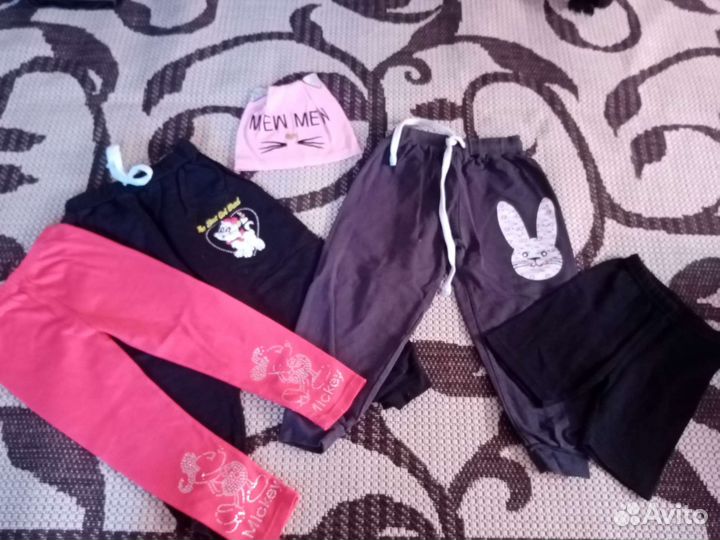 Пакет одежды на девочку 98 104