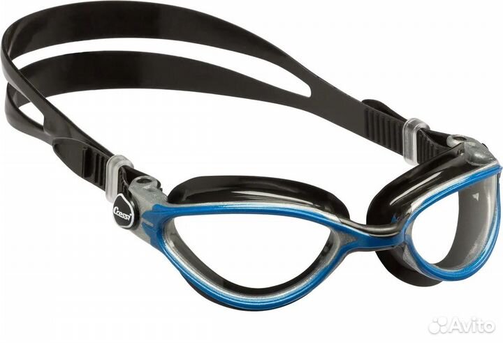 Очки для плаванья Thunder Blue Grey/black
