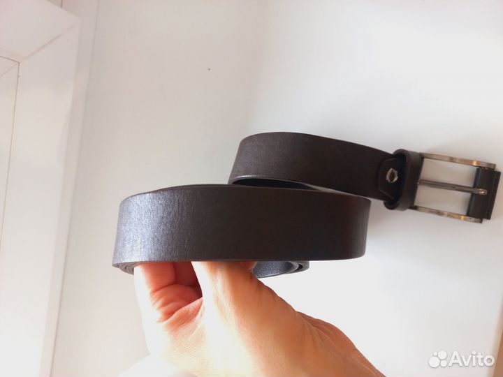 Ремень мужской коричневый