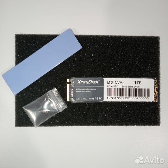 Новый SSD 1 Tб M2 NVMe PRO диск XrayDisk
