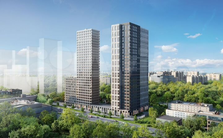 1-к. квартира, 35,4 м², 3/30 эт.