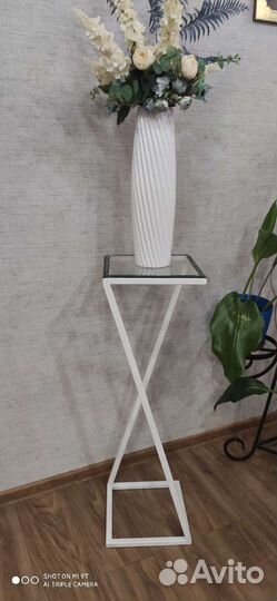 Подставки под цветы напольные навесные