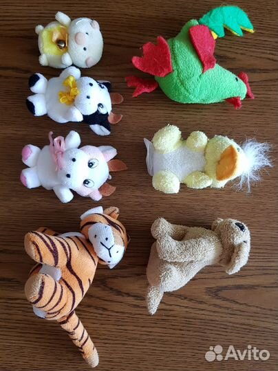 Мягкие игрушки и брелки-подвески
