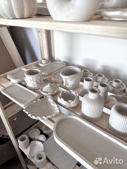 Подставка из гипса