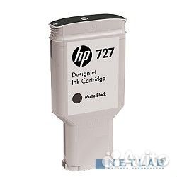 HP C1Q12A Картридж №727, Matte Black Designjet T92