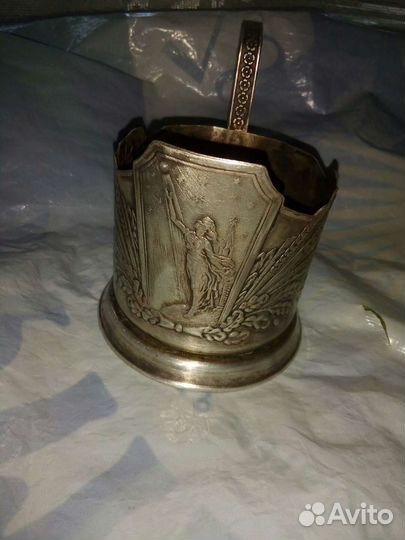 Подстаканник СССР слава покорителям космоса