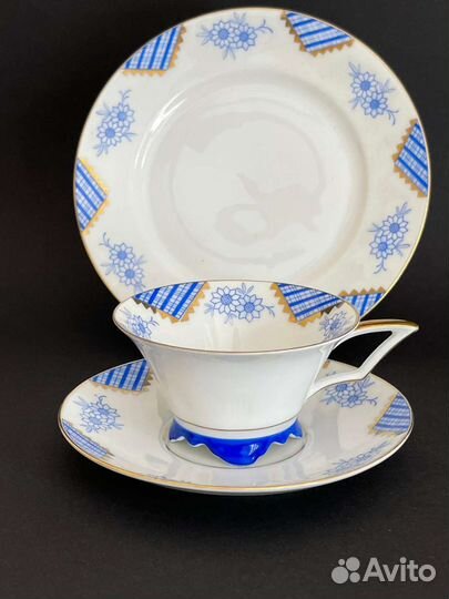 Чайное трио,антикварное,Германия