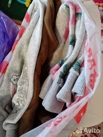 Детские вещи пакетом для девочки 116-122