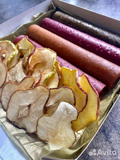 Пастила, фруктовые фрипсы