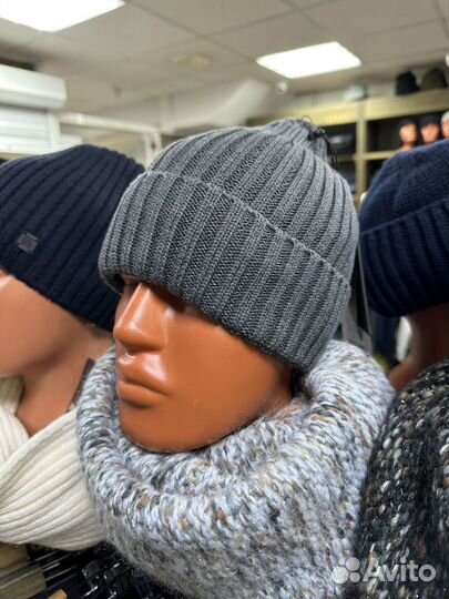 Шапка темно серая новая есть большие размеры