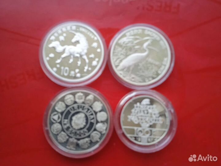 Иностранные серебряные монеты