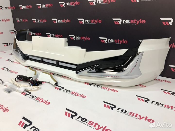 Губа передняя Toyota Land Cruiser Prado 120 B513