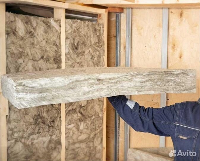 Изовер Теплые Стены Стронг 1000х610х100 мм, 3.5м2