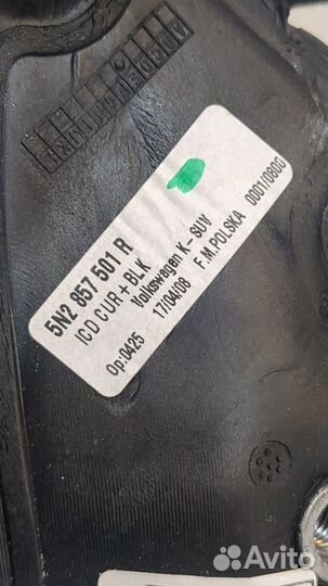 Зеркало боковое левое Volkswagen Tiguan, 2008