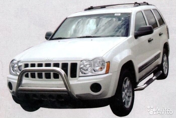 Grand Cherokee 2005-2010 г. Кенгурятник