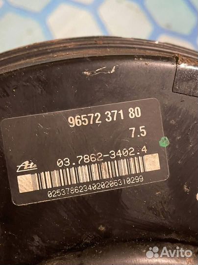 Вакуумный усилитель тормозов 9657237180