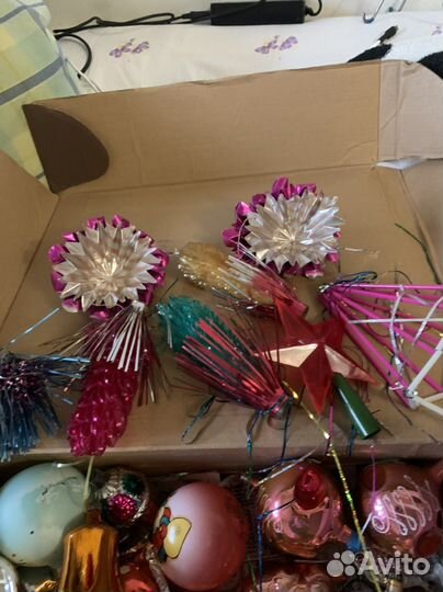 Елочные игрушки СССР