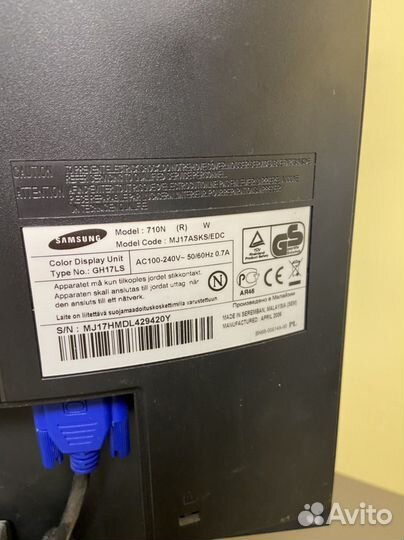 Мониторы разные