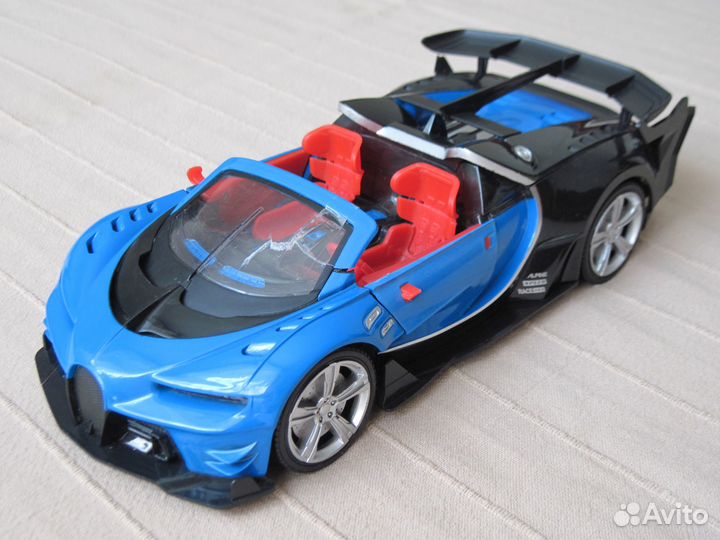 Машинка Buggati на радиоуправлении, с недостатками