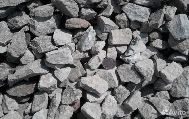 Щебень гравийный в наличии