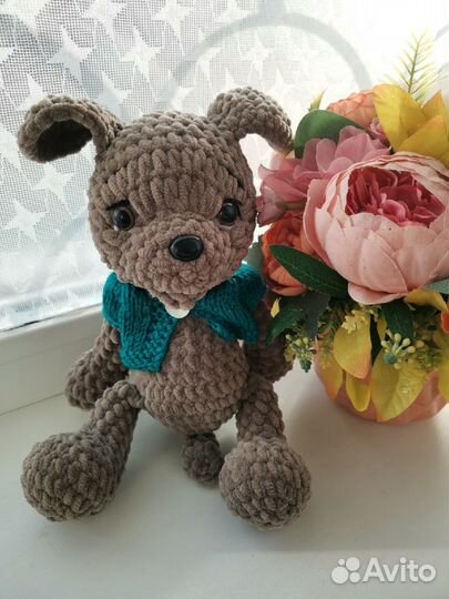 Вязаная игрушка ручной работы
