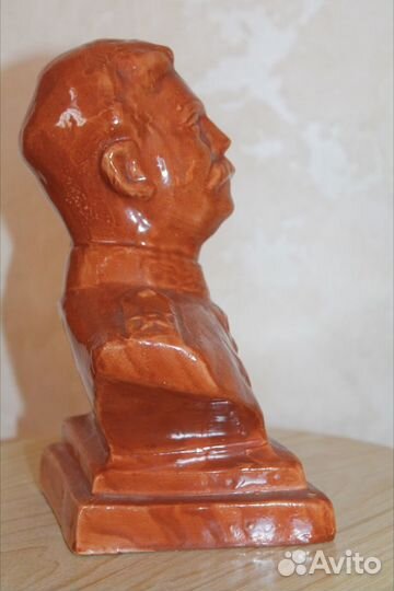 Бюст Сталина. СССР. Керамика, статуэтка. Редкость