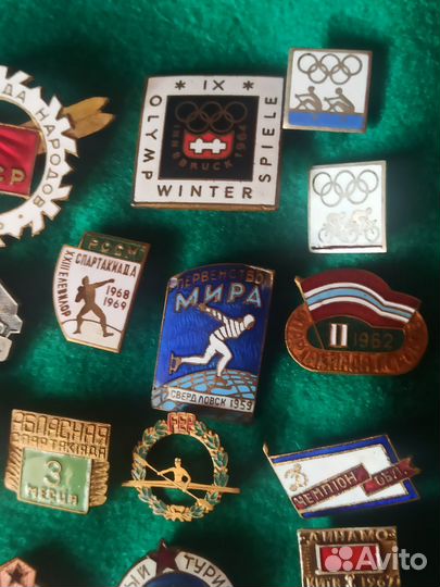 Знаки спартакиады, Олимпиады и спортивных обществ