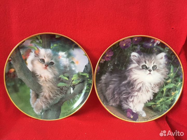 Коллекционная фарфоровая тарелка Франклина Минта