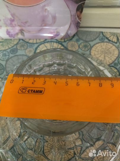 Ваза на ножке гхз СССР