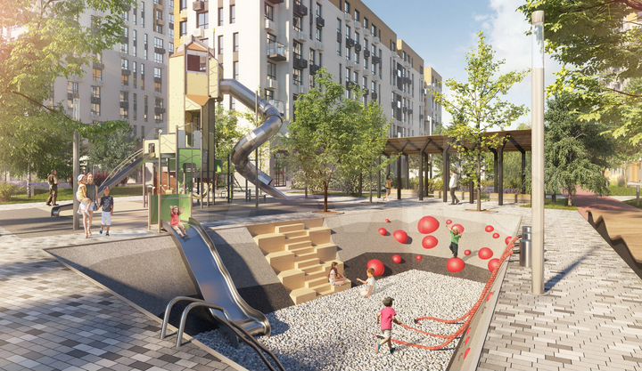 2-к. квартира, 56,7 м², 12/25 эт.