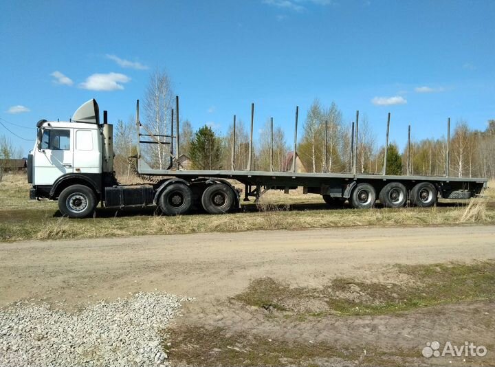 МАЗ 642208-232 с полуприцепом, 2007