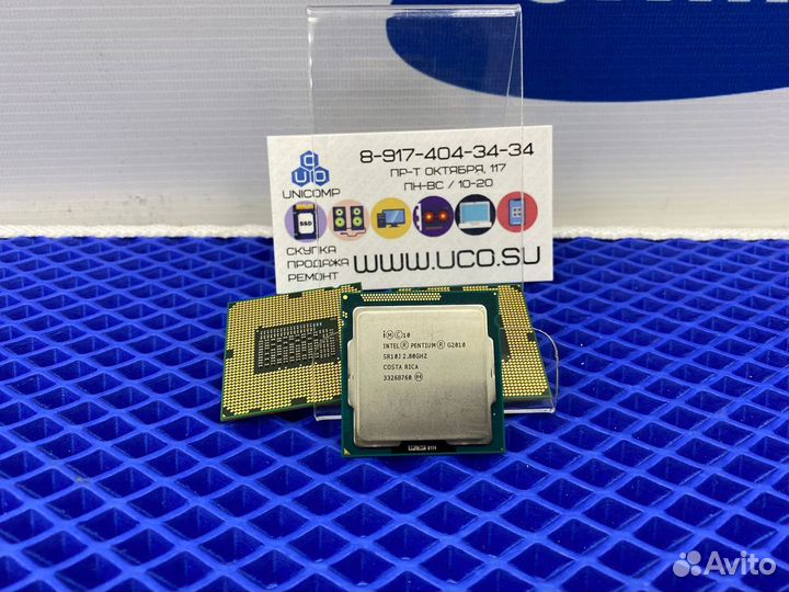 2 ядерный процессор Intel Pentium G2010 2.800GHz