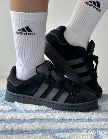 Adidas Originals Campus 00s Black Blue оригинал