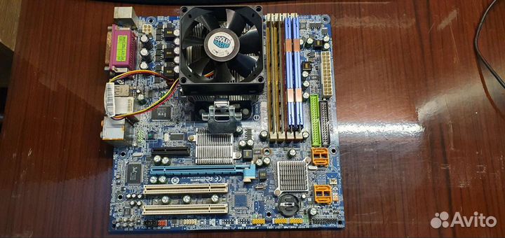 Материнская плата с процессором amd