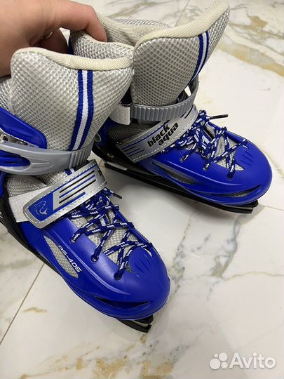 Коньки раздвижные 30-33р-р